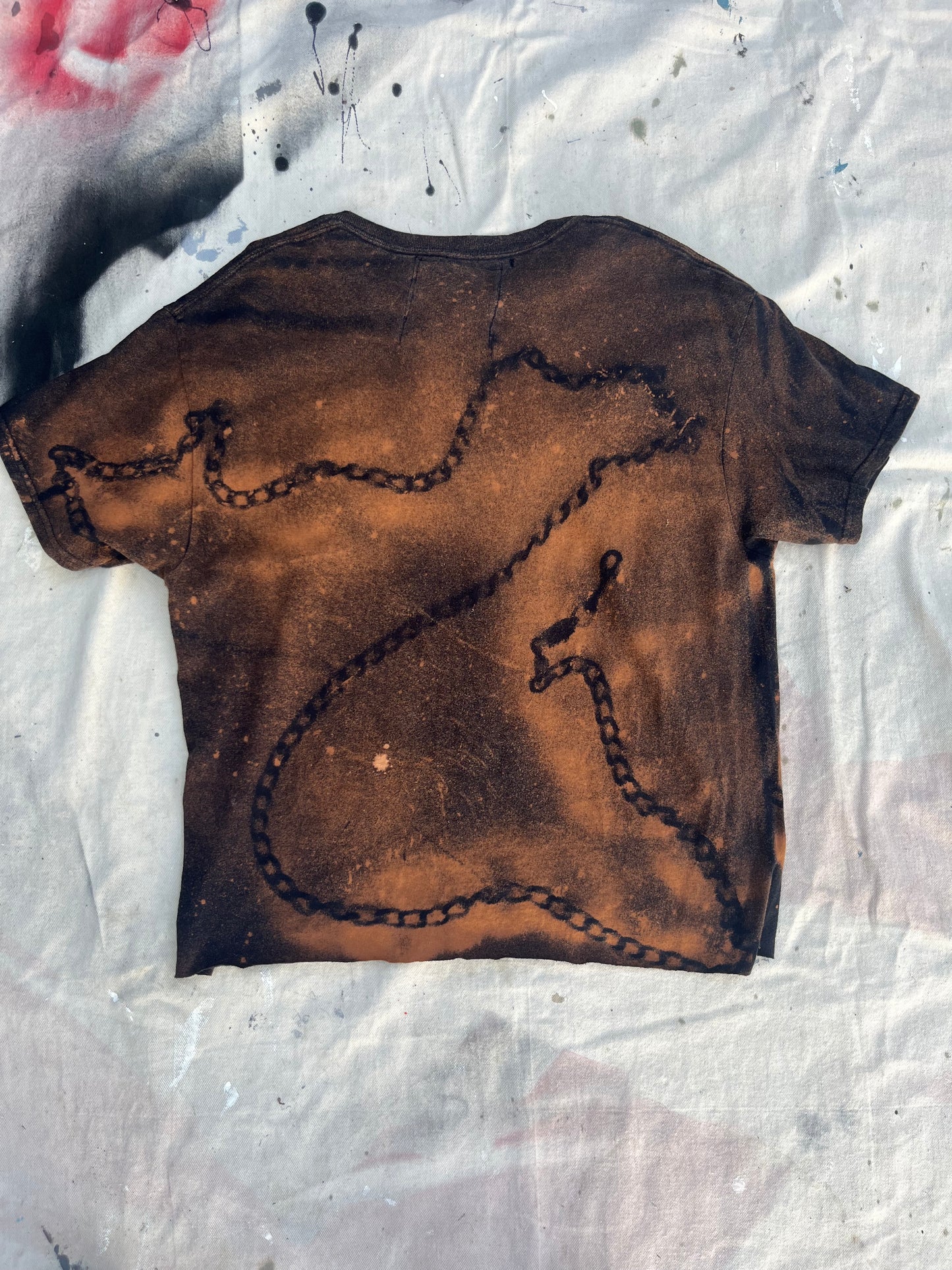 ALL SEEING EYE CHAIN TEE SIZE L 1OF1