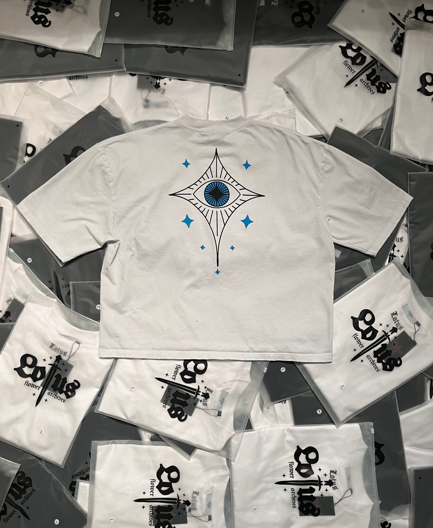 Eye Of The Beholder Tee white